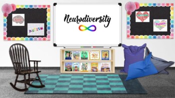 Preview of Neuro-Diversity Bitmoji Classroom