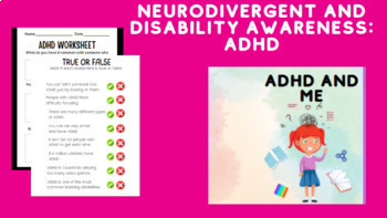 Preview of Neurodivergent and Disability Acceptance: ADHD