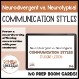 Neurodivergent vs. Neurotypical Communication Styles
