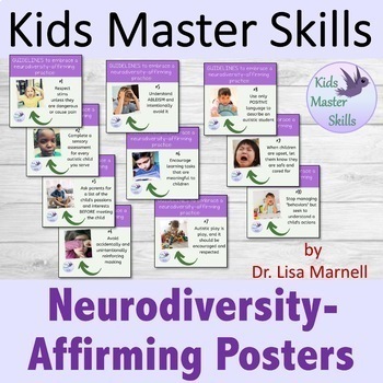 Preview of Autism Neurodiversity-Affirming Posters