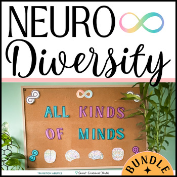 Preview of Neurodiversity & Autism Acceptance | Bulletin Board | Brain Activity | BUNDLE