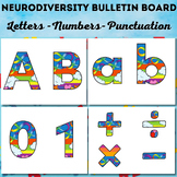 Neurodiversity Bulletin Board Printable Letters - Autism A
