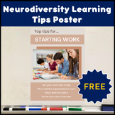 Autism classroom poster freebie