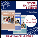 Special education high school learning skills posters