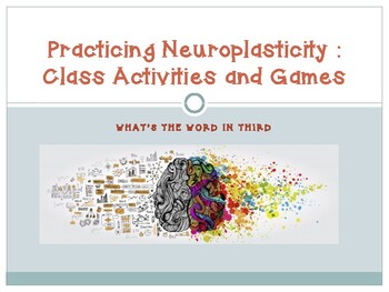 Preview of Neuroplasticity: Activities for the Classrooms and Helpful Links