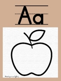 Neutral Alphabet Posters Classroom Decor / heggerty