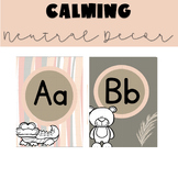 Neutral Classroom Alphabet Posters