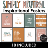 Neutral Classroom Posters - Neutral Classroom Decor