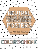 Neutral Color Scheme Minimalist Simple 7 Motivational Quot