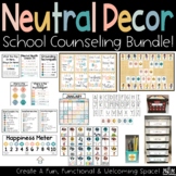 Neutral Decor School Counseling Office Bundle / Psychologi