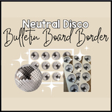 Neutral Disco Bulletin Board Border