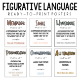 Neutral Figurative Language Posters