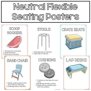 Scoop Rocker Rules Poster - Flexible / Alternative Seating