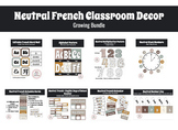 Neutral French Classroom Decor Bundle