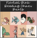Neutral Pink (Modern Calm) Classroom Reading Corner Prints