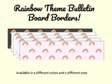 Neutral Rainbow Bulletin Borders! - Classroom Decor