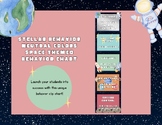 Neutral Space Themed Behavior Chart