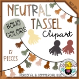 Boho Tassel Clipart Set for Personal & Commercial Use| Neu