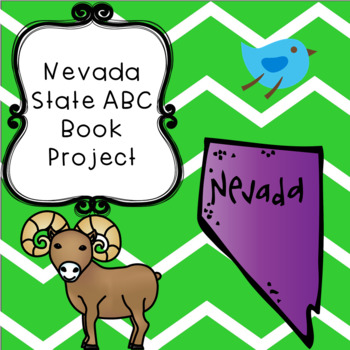 Preview of Nevada ABC Book Research Project--Digital and Paper-Based