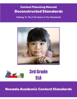 Preview of Nevada Deconstructed Standards Content Planning Manual 3rd Grade ELA