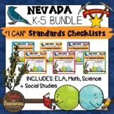 Nevada "I Can" Standards Checklist K-5 BUNDLE