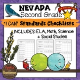 Nevada I Can Standards Checklists Second Grade