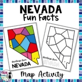 Nevada Map Activity | Fun State Facts
