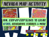 Nevada Map Activity- fun, engaging, follow-along 20-slide PPT