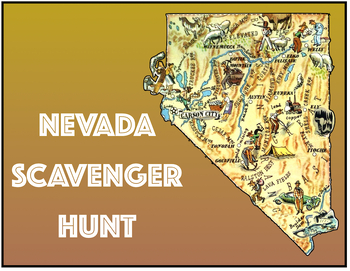 Preview of Nevada Scavenger Hunt