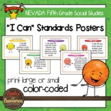 Nevada Social Studies - "I Can" Fifth Grade Standards Posters