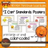 Nevada Social Studies - "I Can" Third Grade Standards Posters