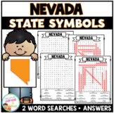 Nevada State Symbols Word Search Puzzle Worksheets