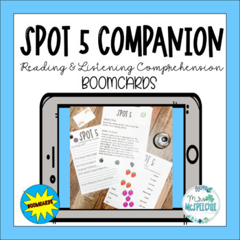 Preview of Never Board Game Reading and Listening Comprehension Spot 5 Companion