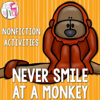 Nonfiction close reading can be tricky to introduce, but Jivey shows you how to break it down simply using the mentor text, Never Smile at a Monkey.