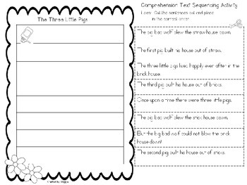 Reading Comprehension Activities by Maggie's Kinder | TpT