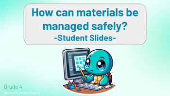 Preview of New Alberta Grade 4 Waste and Dangerous Materials Student Slides