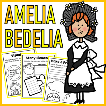 Preview of Amelia Bedelia Book Study - New!!