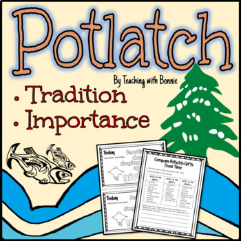 Preview of Potlatch: Northwest Coast Traditional Indigenous Celebration:  Gr. 3