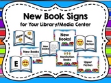 New Book Signs for Your Library/Media Center