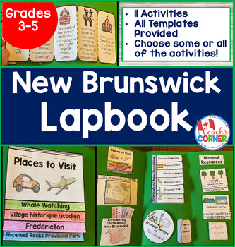 Preview of New Brunswick Lapbook Activity
