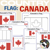 New! Canada Flag Activity / Canada Flag Differentiated Cra