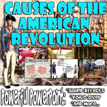 Preview of Causes of the American Revolution