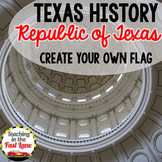 Republic of Texas Design Your Own Flag Activity - Texas History