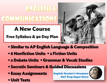 Preview of New Course Offering: English & Communications Course: Syllabus & 90-Day Plan