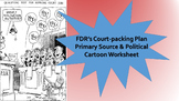 New Deal Court Packing Plan Primary Source Political Carto