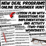 New Deal Programs Webquest
