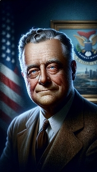 Preview of New Deal Visionary: An Illustrated Portrait of Franklin D. Roosevelt