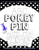 New Differentiated Pokey Pin ABC Literacy Centers To Go Fo