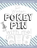New Differentiated Pokey Pin  Winter Fine Motor  Literacy 
