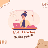 New ESL/ML Teacher Starter Pack; Units, Prof. Development,